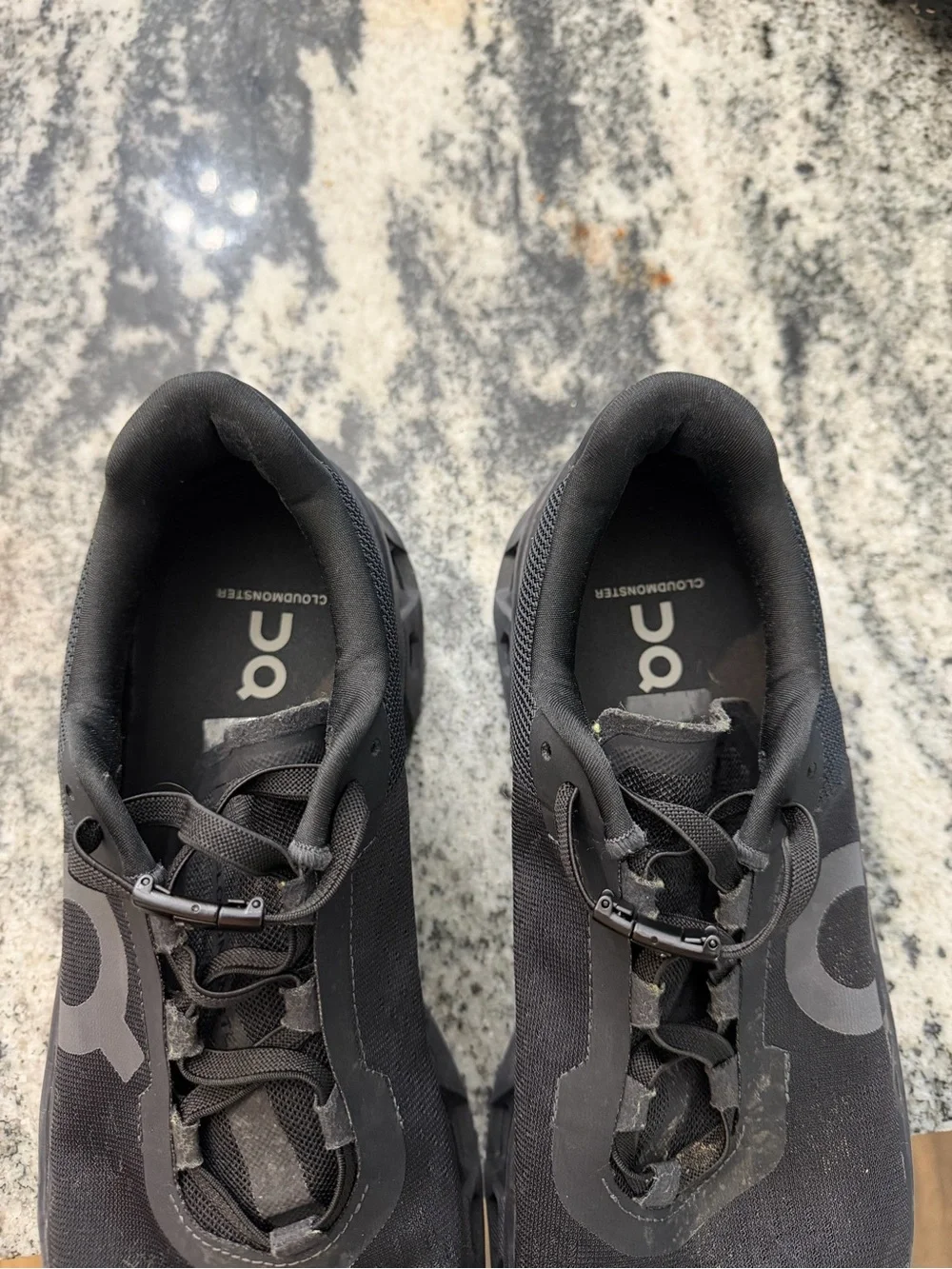On Running Black Men's Athletic Running Shoes